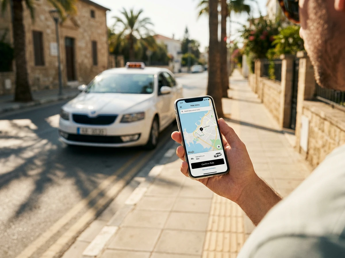 How to Order a Taxi in Cyprus: Apps, Phone, and Street Hailing